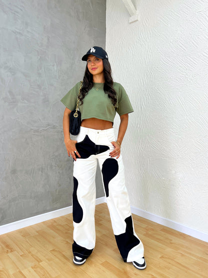 Camiseta Over Moi Verde