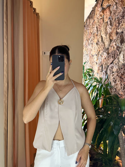 Blusa Dalia Beige