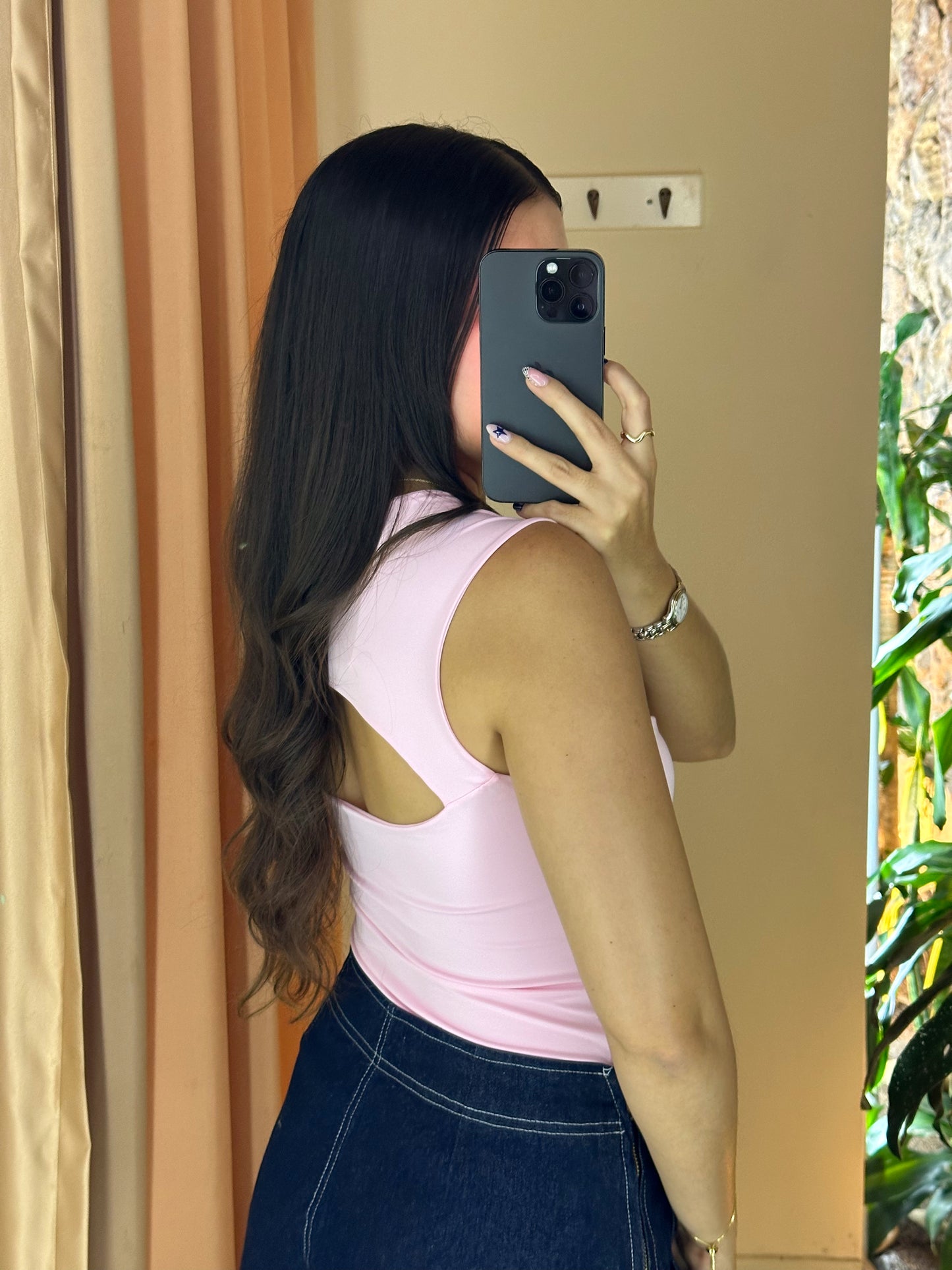 Blusa Maité Rosada