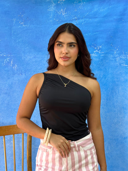 Blusa Moca Negra