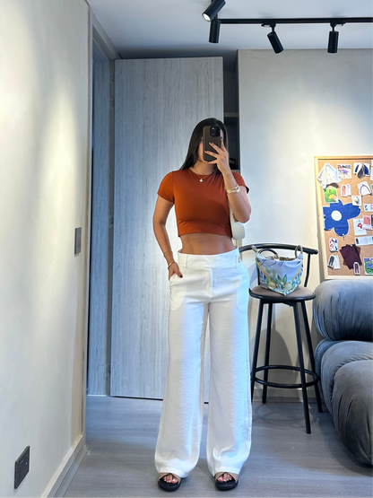 Pantalón Moscú Marfil