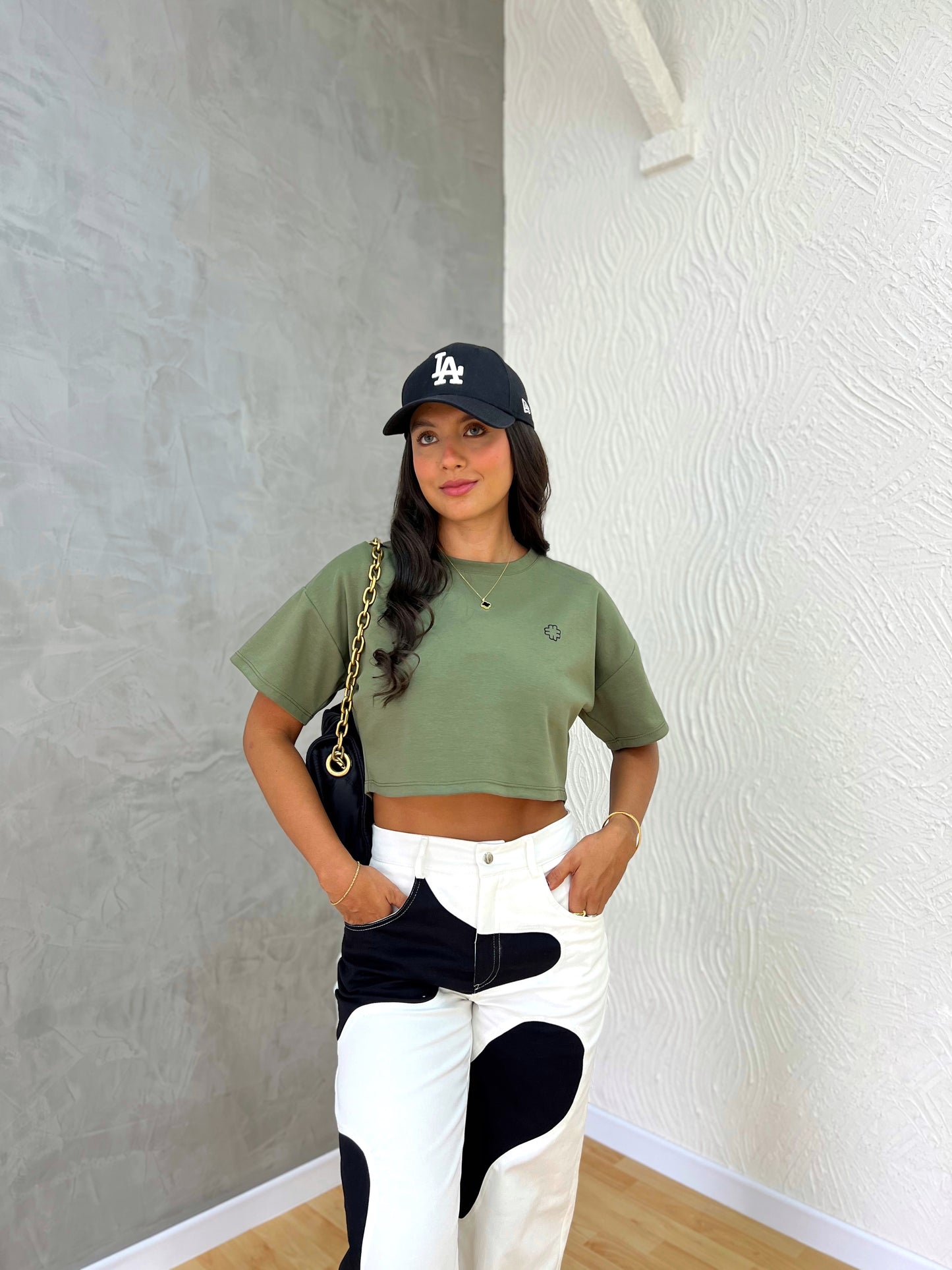 Camiseta Over Moi Verde