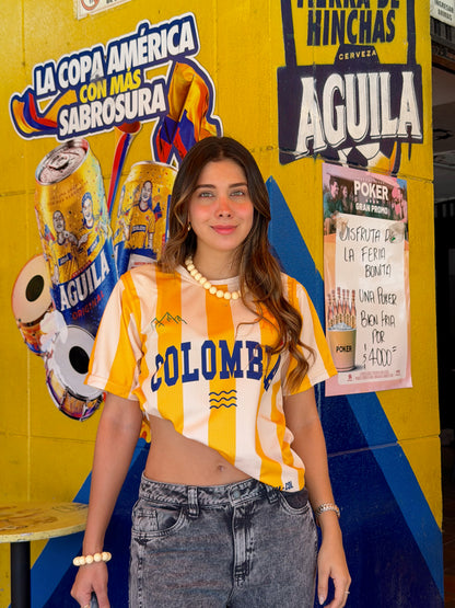 Camiseta La Nuestra Rayas