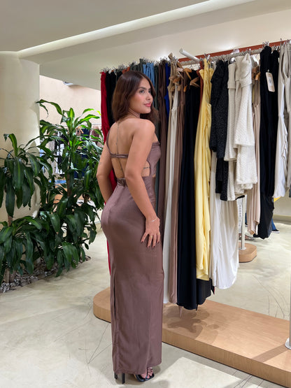 Vestido Berilo Mocca