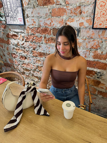 Blusa Zia Café