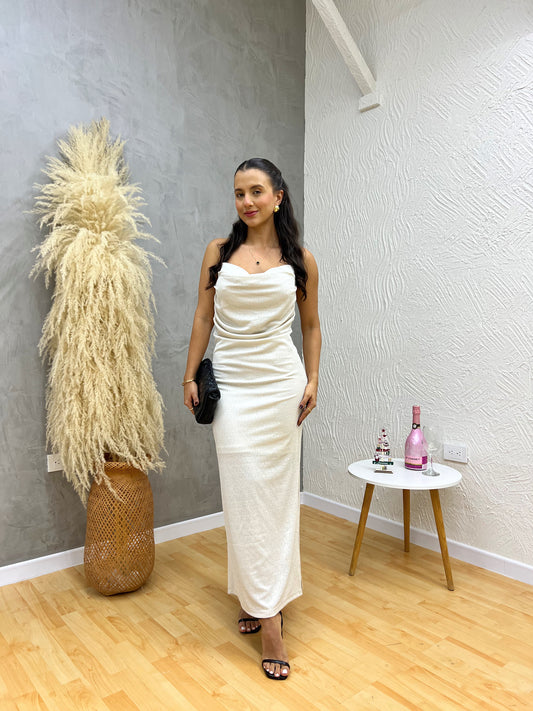 Vestido Greta Marfil
