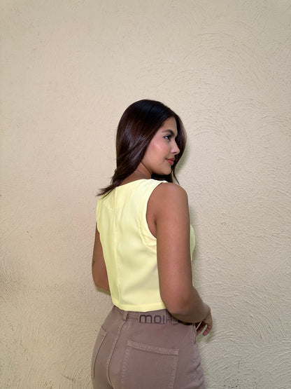Chaleco Marquesa Amarillo