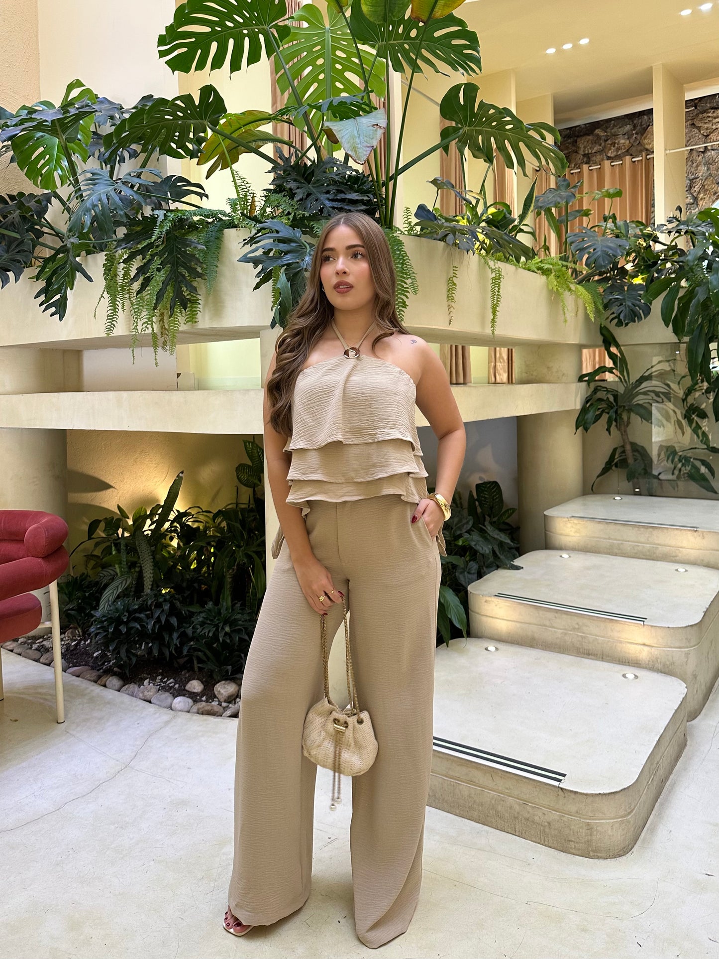 Pantalón Melvi Beige