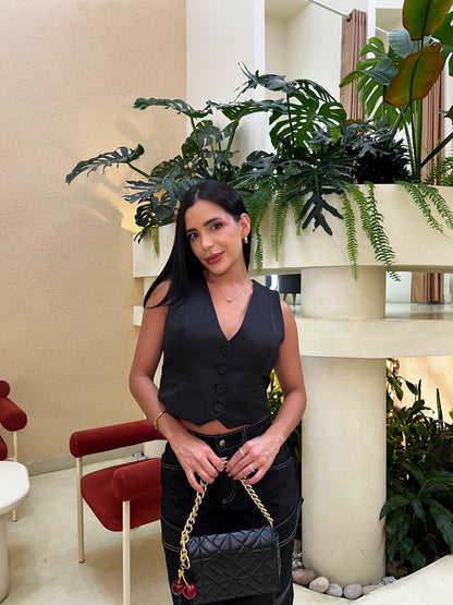 Chaleco Bélgica Negro