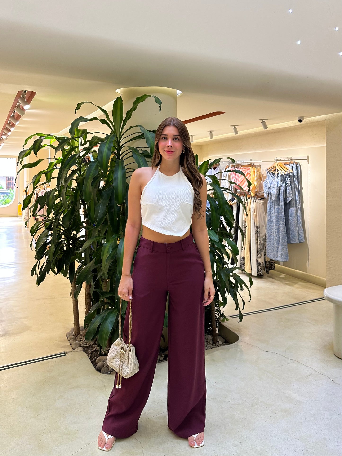 Pantalón Edén Vinotinto