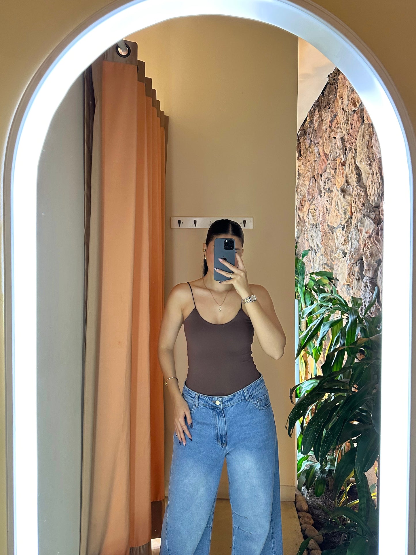 Blusa Elena Café