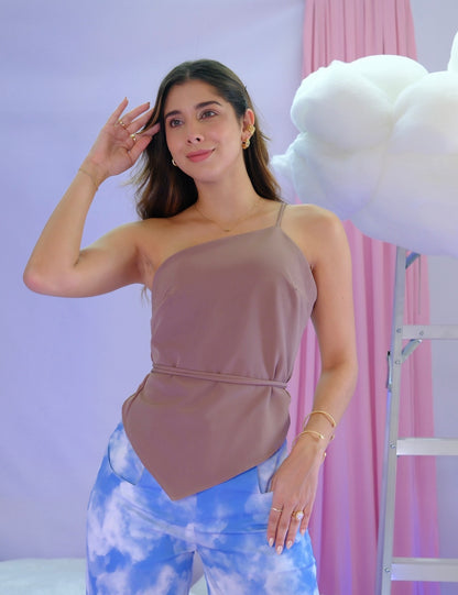 Blusa Candelaria Mocca