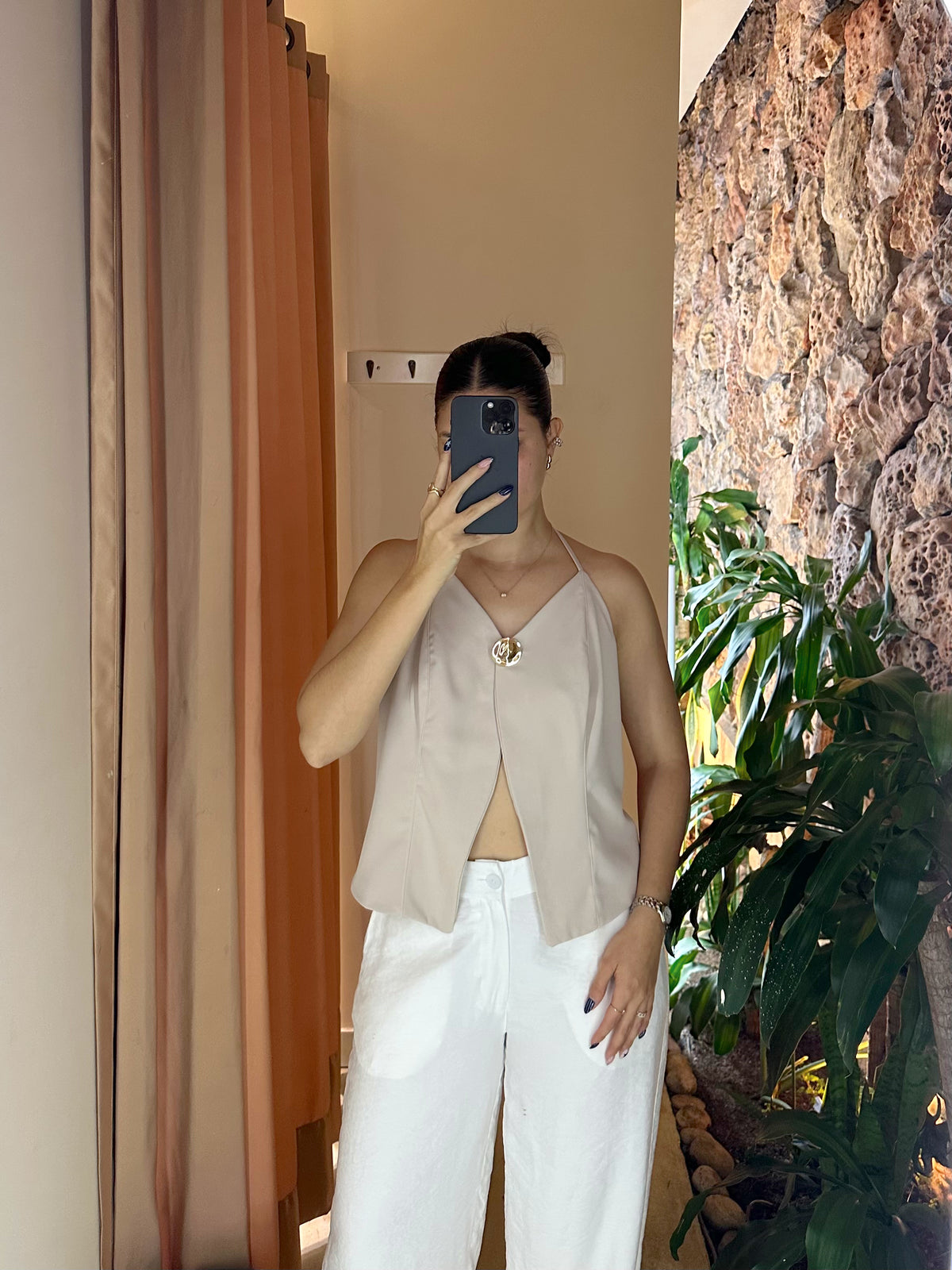 Blusa Dalia Beige