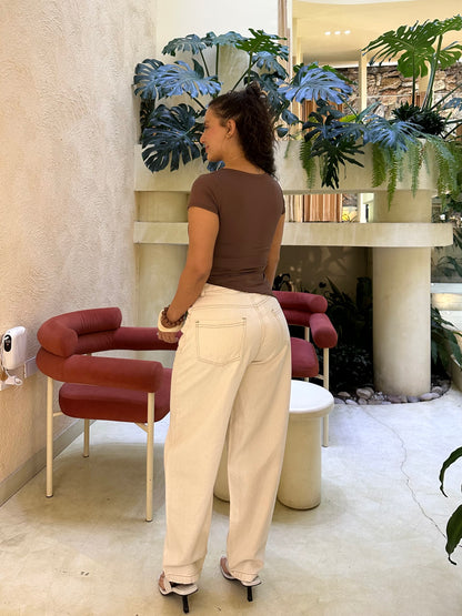 Blusa Alia Café