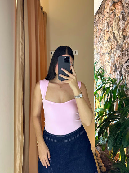 Blusa Maité Rosada