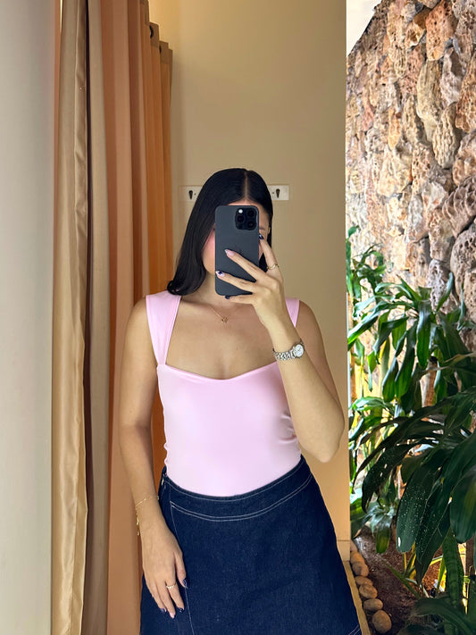 Blusa Maité Rosada