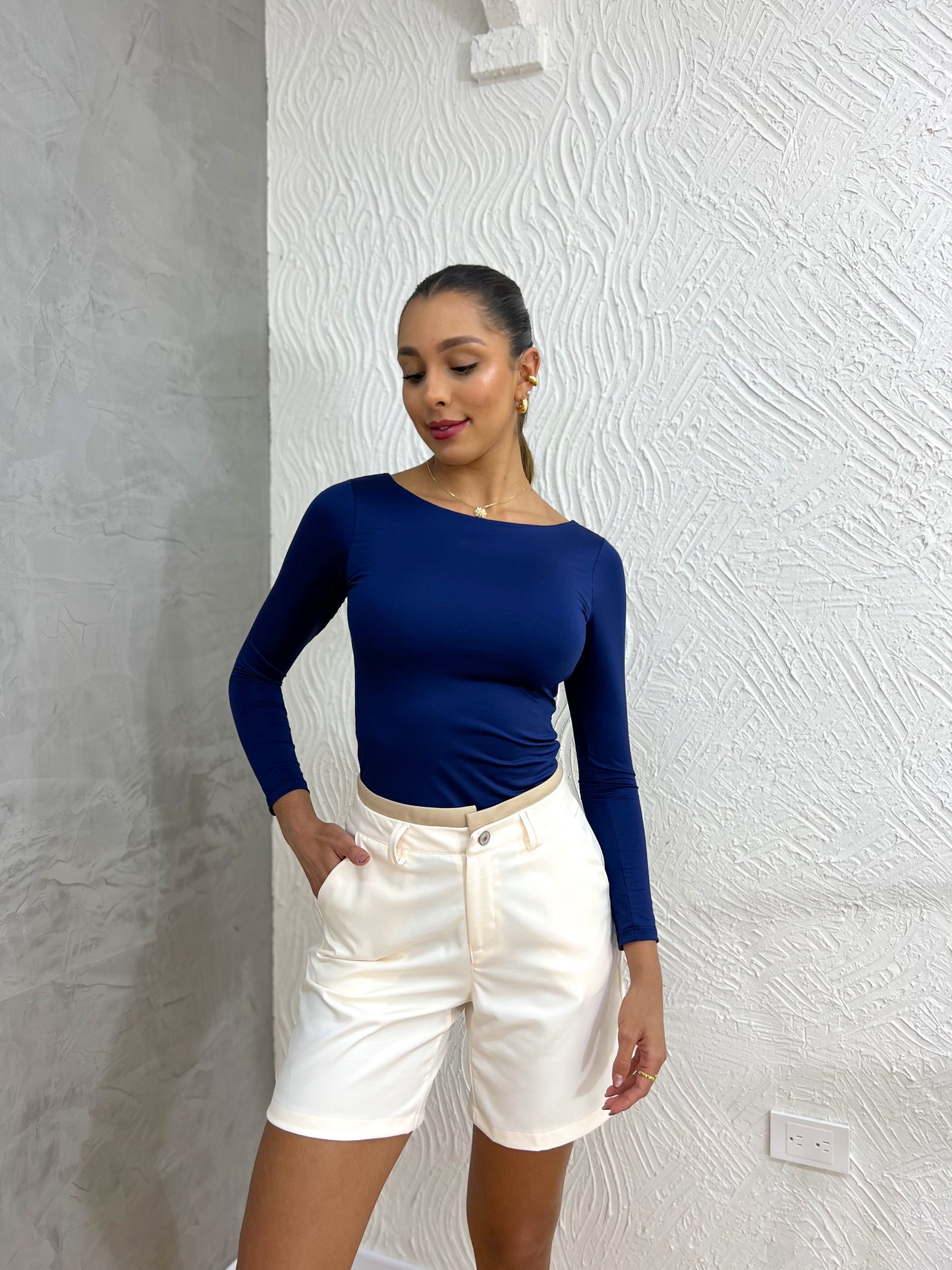 Blusa Lena Azul