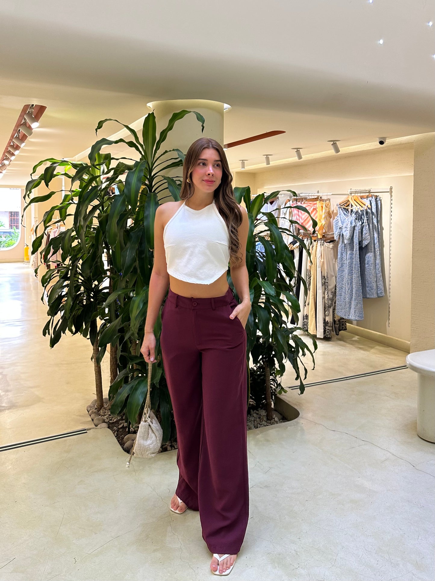 Pantalón Edén Vinotinto