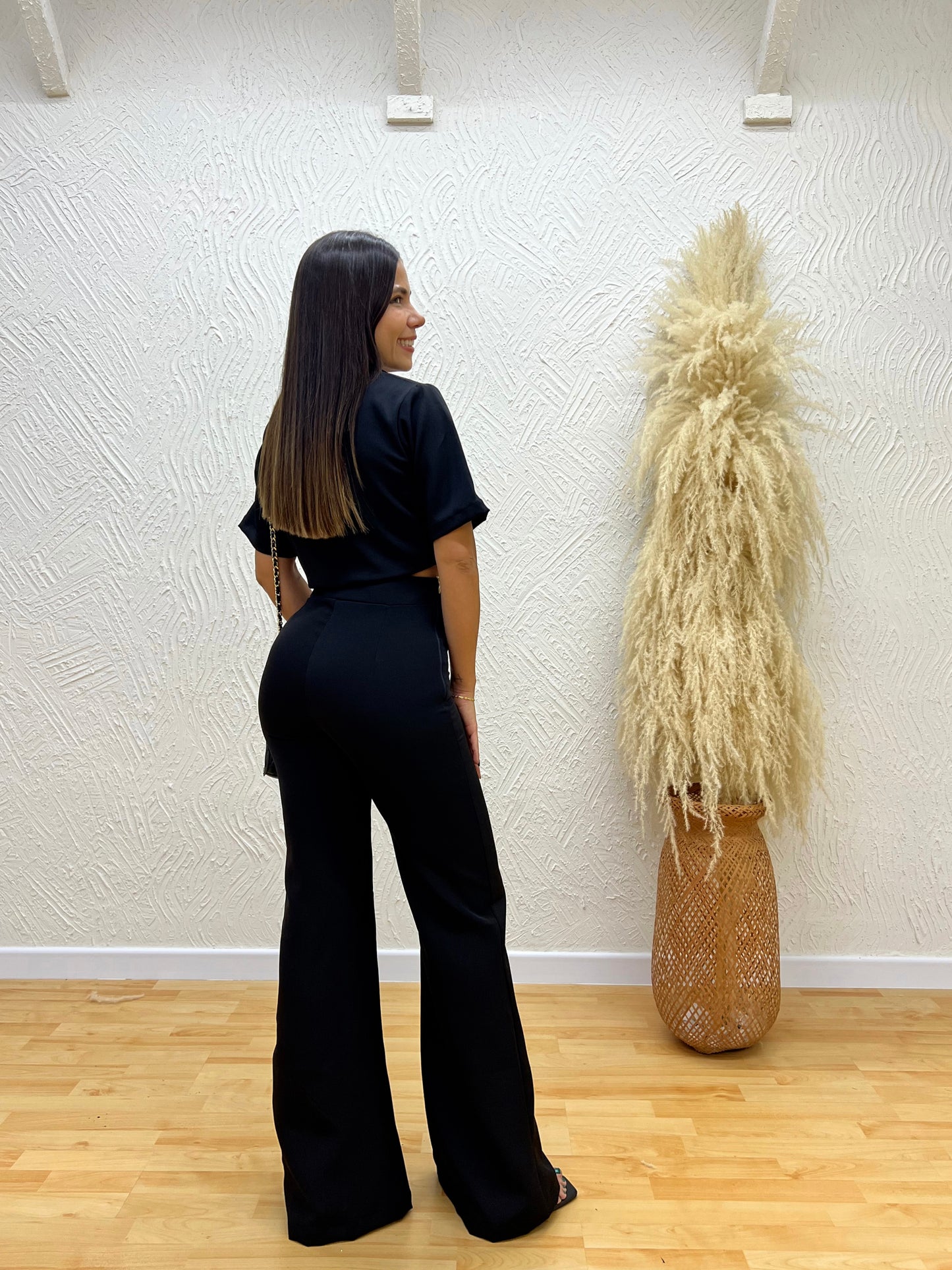 Pantalón Bota Campana Negro