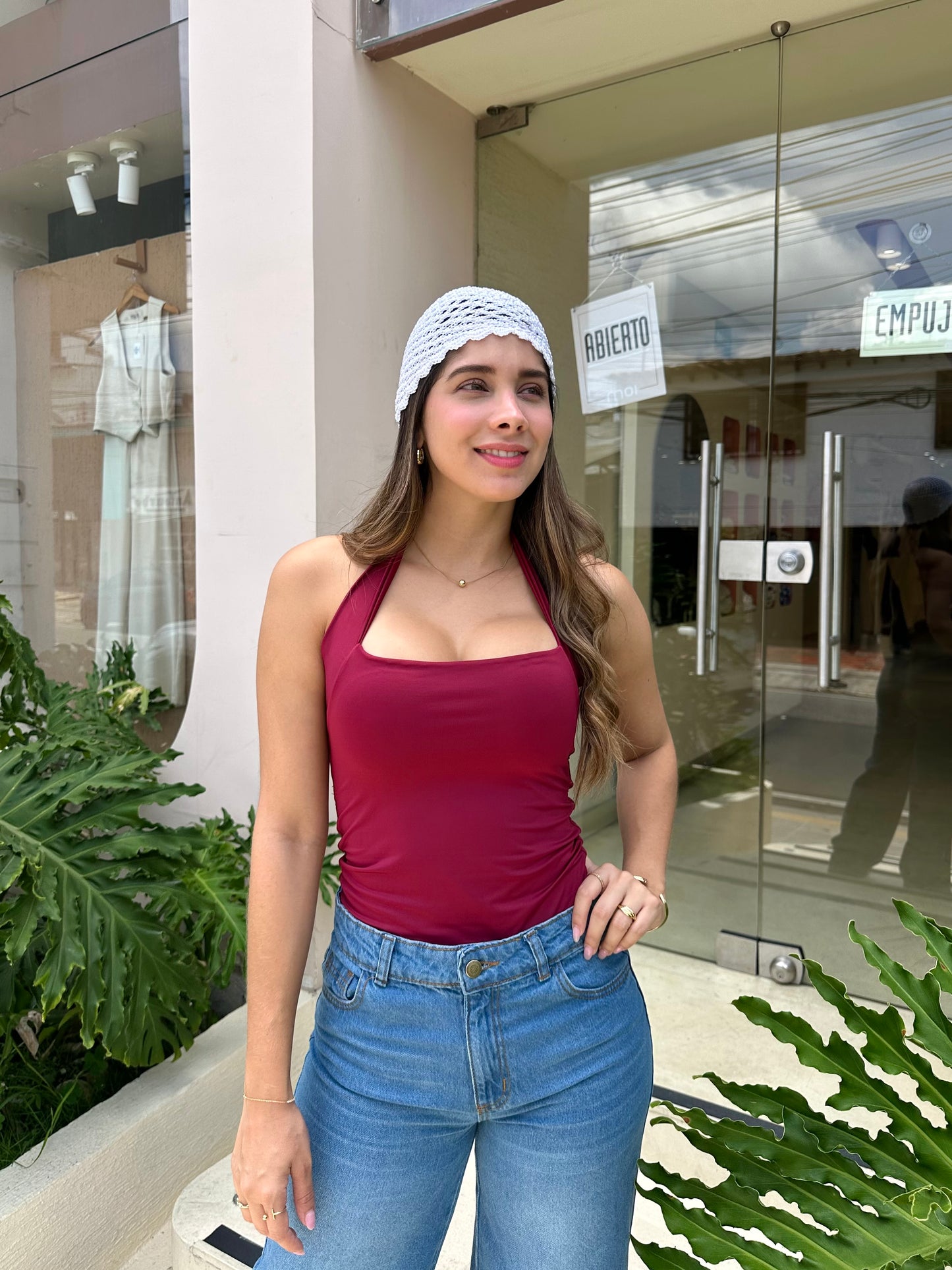 Blusa Noa Vinotinto