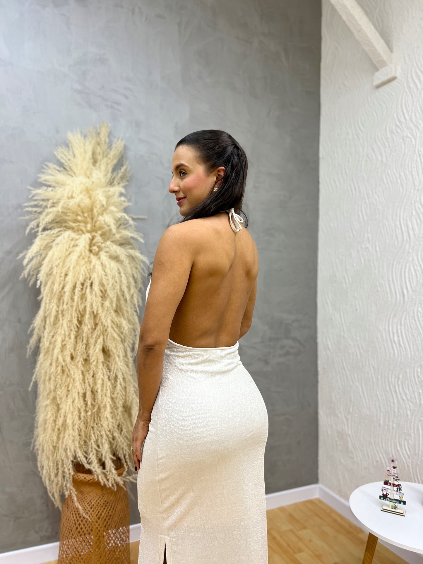 Vestido Greta Marfil