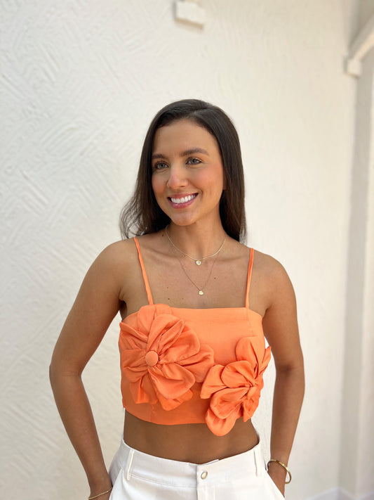 Top Florencia Naranja