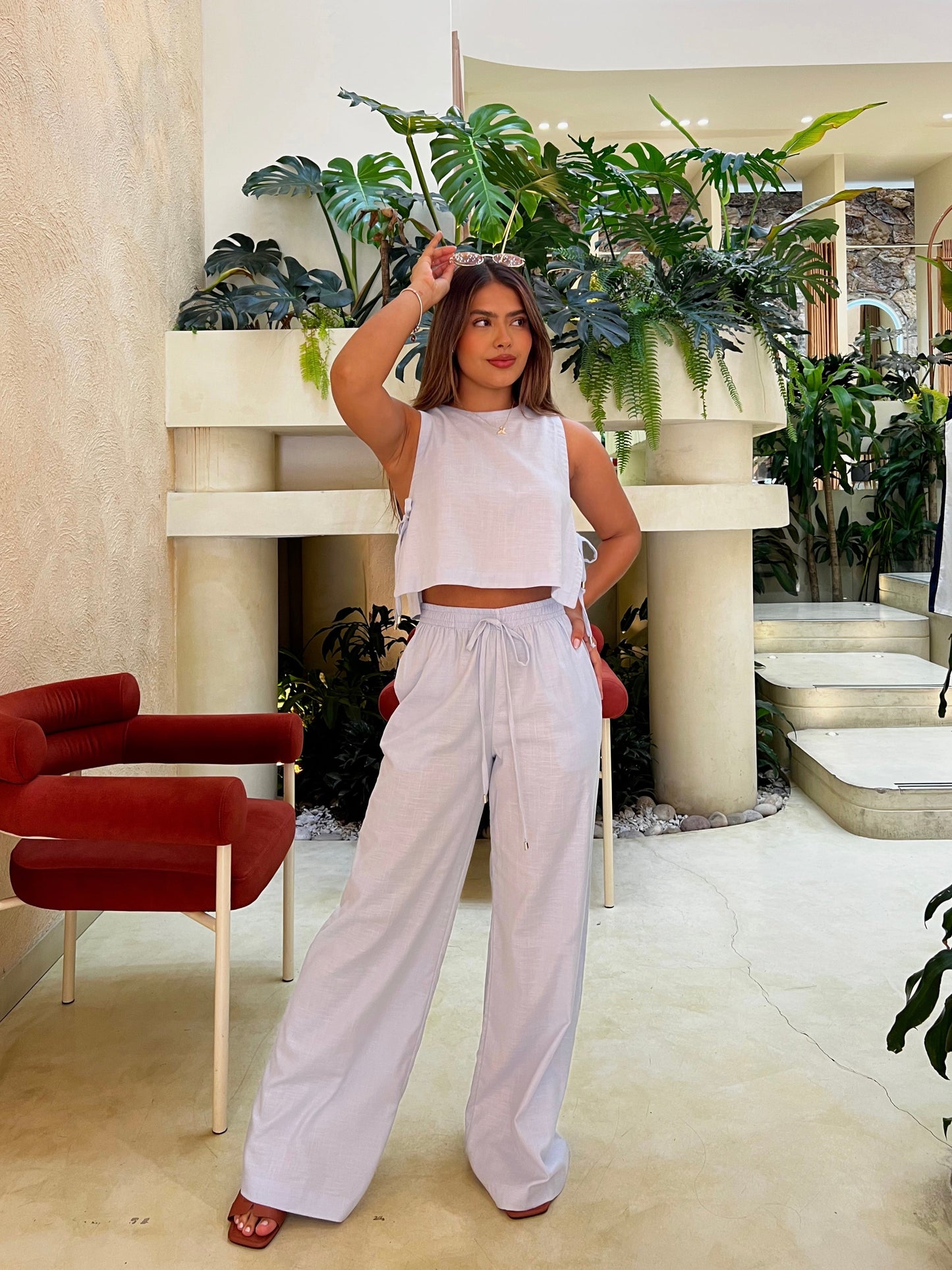 Pantalón Maía Baby Blue