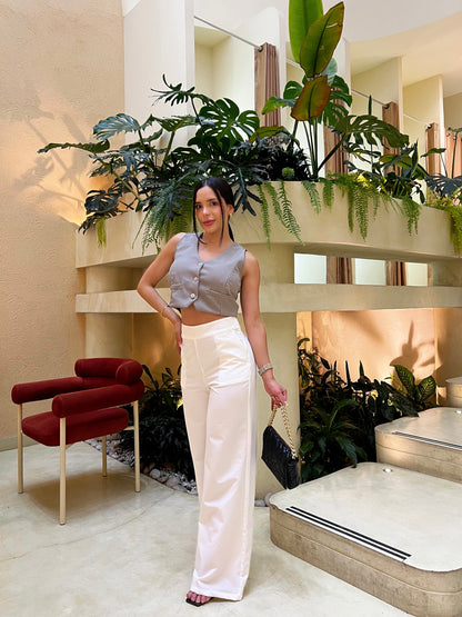 Pantalón Mykonos Marfil