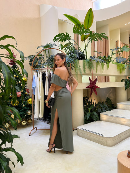 Vestido Ópalo Verde