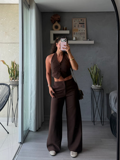 Blusa Prisma Café
