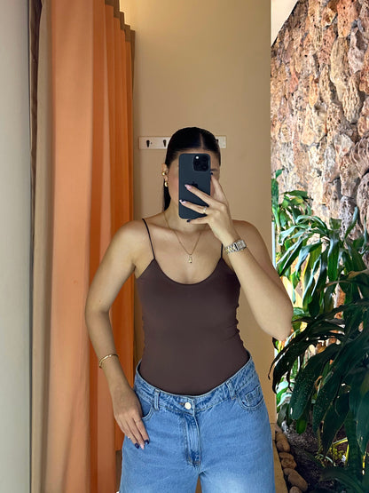 Blusa Elena Café