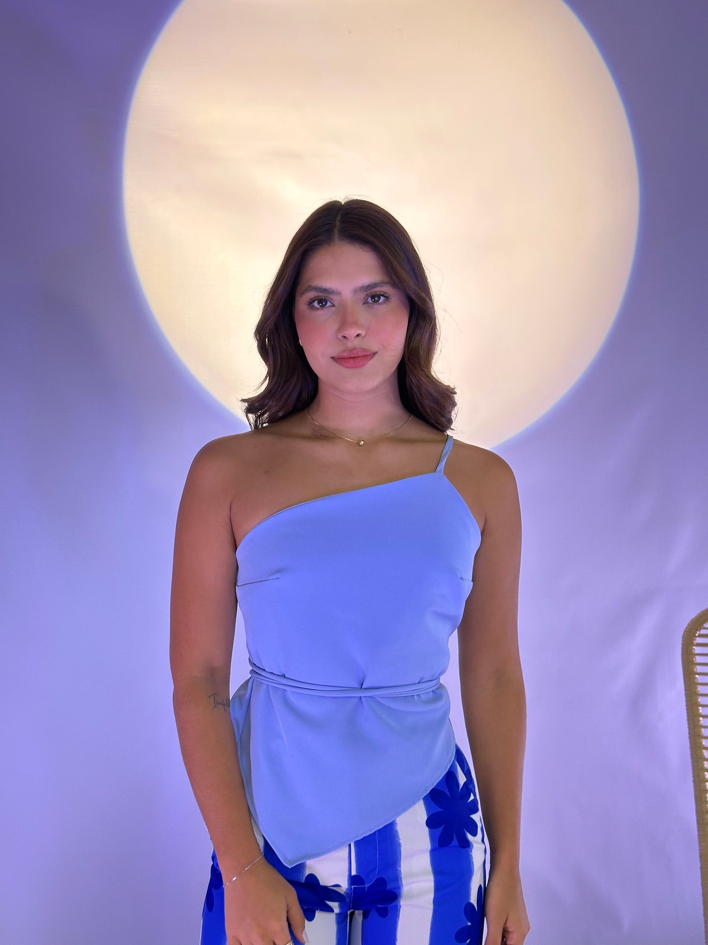 Blusa Candelaria Celeste