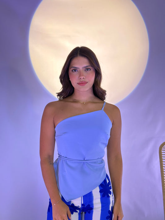 Blusa Candelaria Celeste
