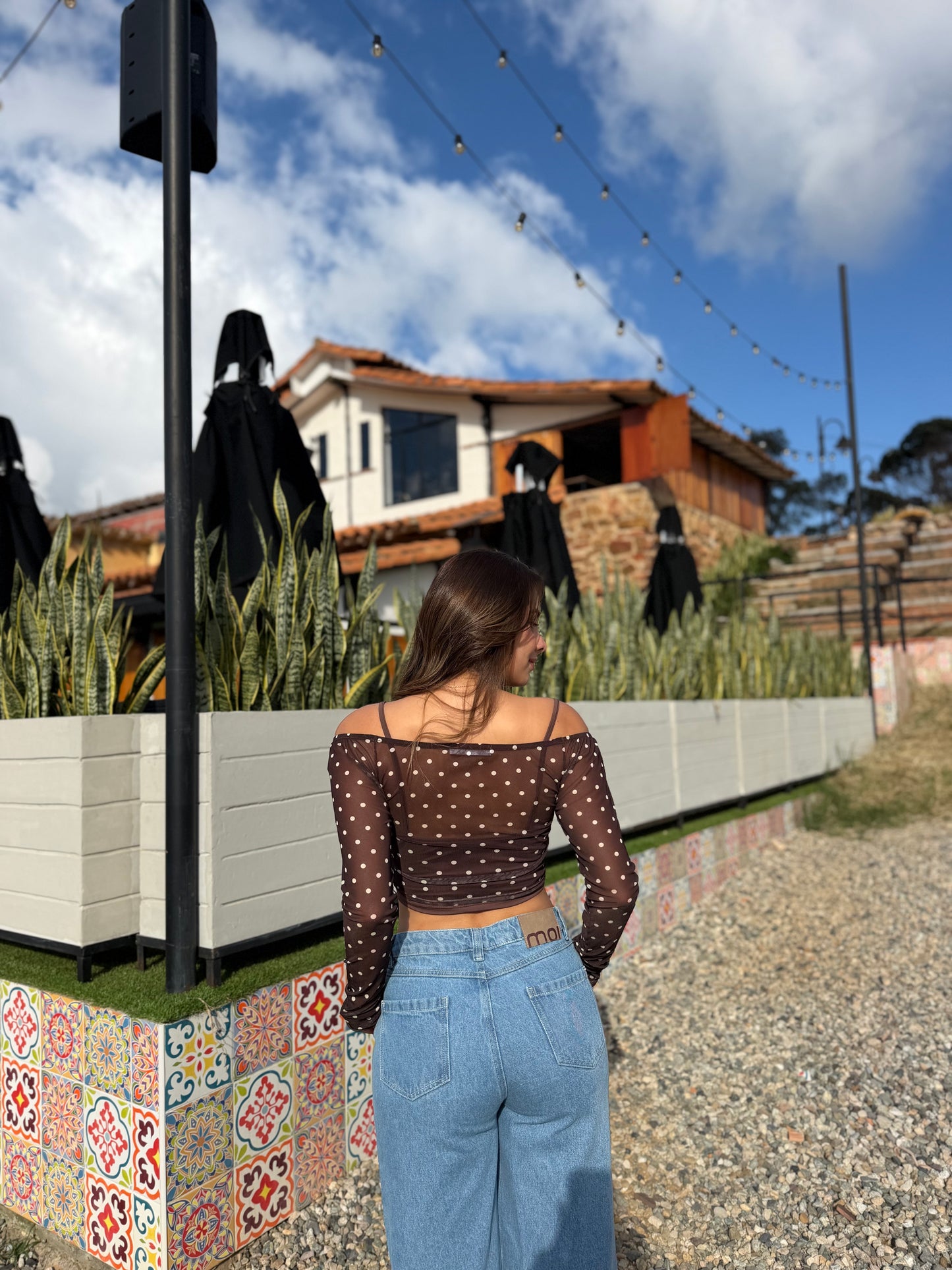 Blusa Semilla Café