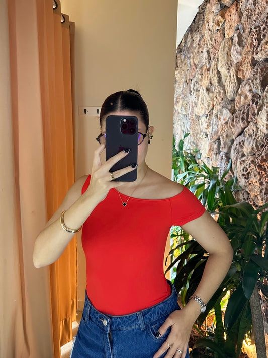 Body Capri Rojo