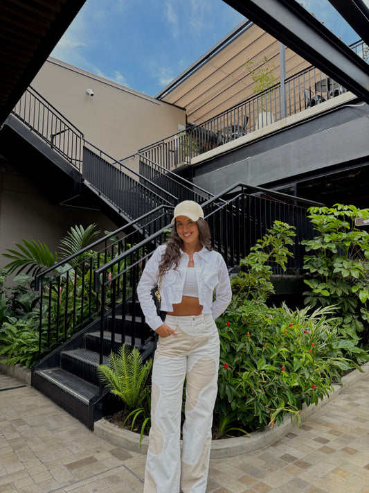 Pantalón Segmenta Beige