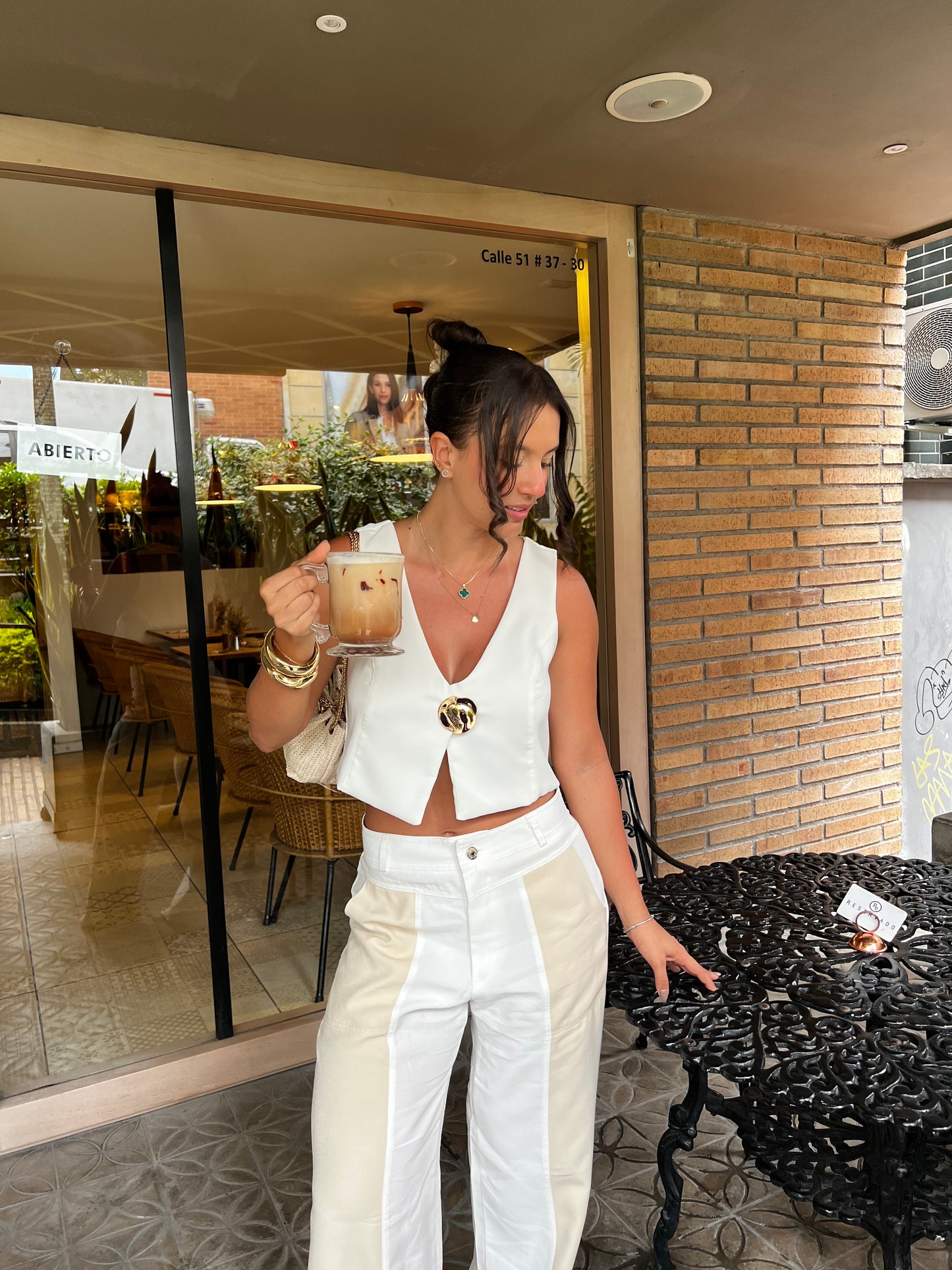 Chaleco Marquesa Blanco