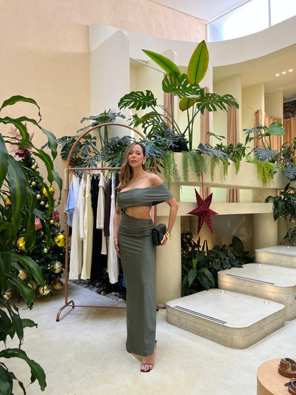 Vestido Ópalo Verde