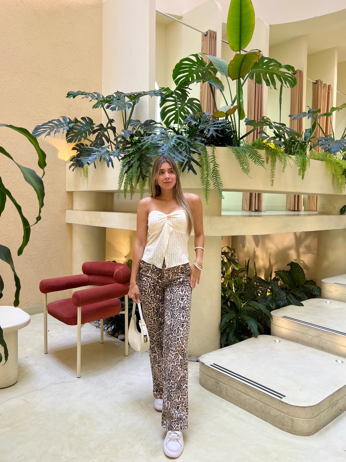 Blusa Rebecca Marfil