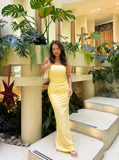 Vestido Zafiro Amarillo