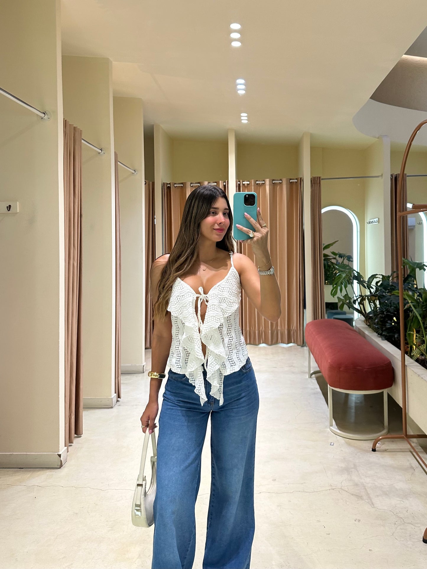 Blusa Margot Marfil