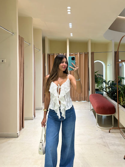 Blusa Margot Marfil