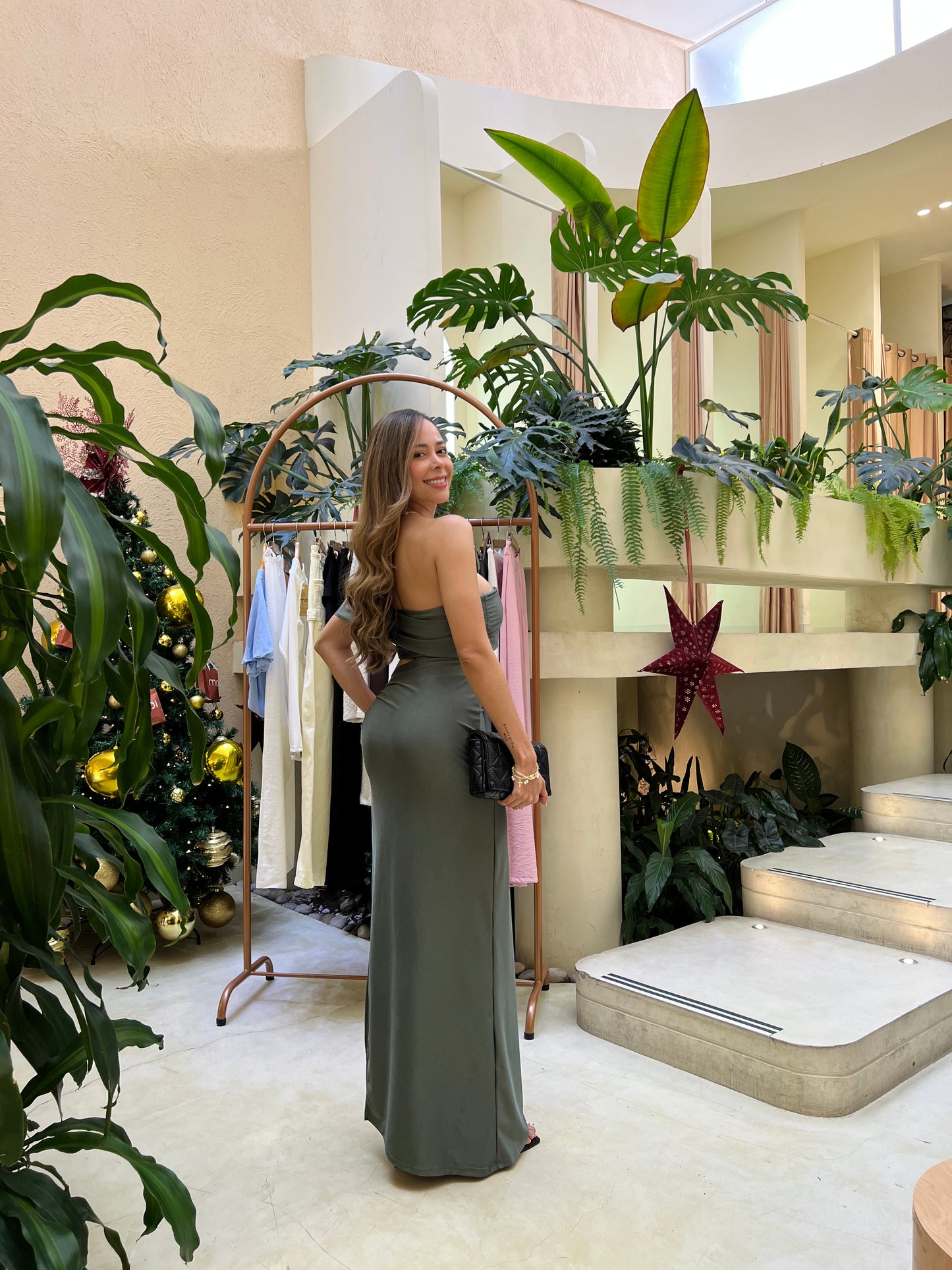 Vestido Ópalo Verde