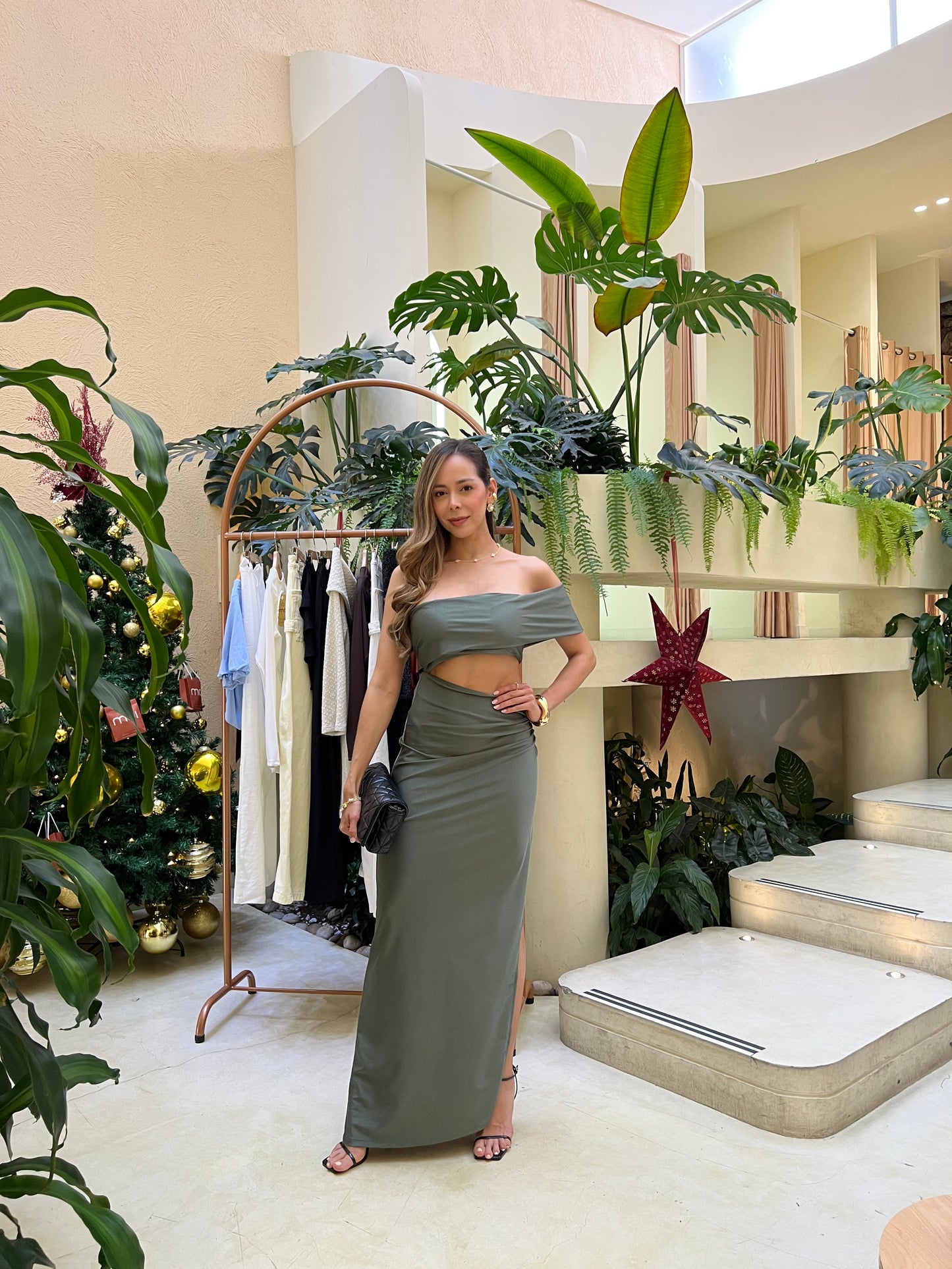 Vestido Ópalo Verde