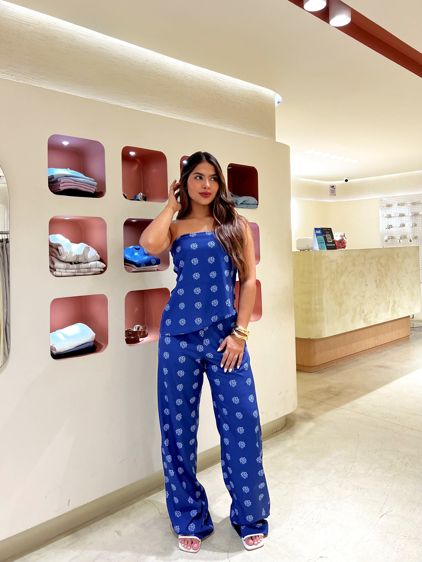 Blusa Sintonía Azul