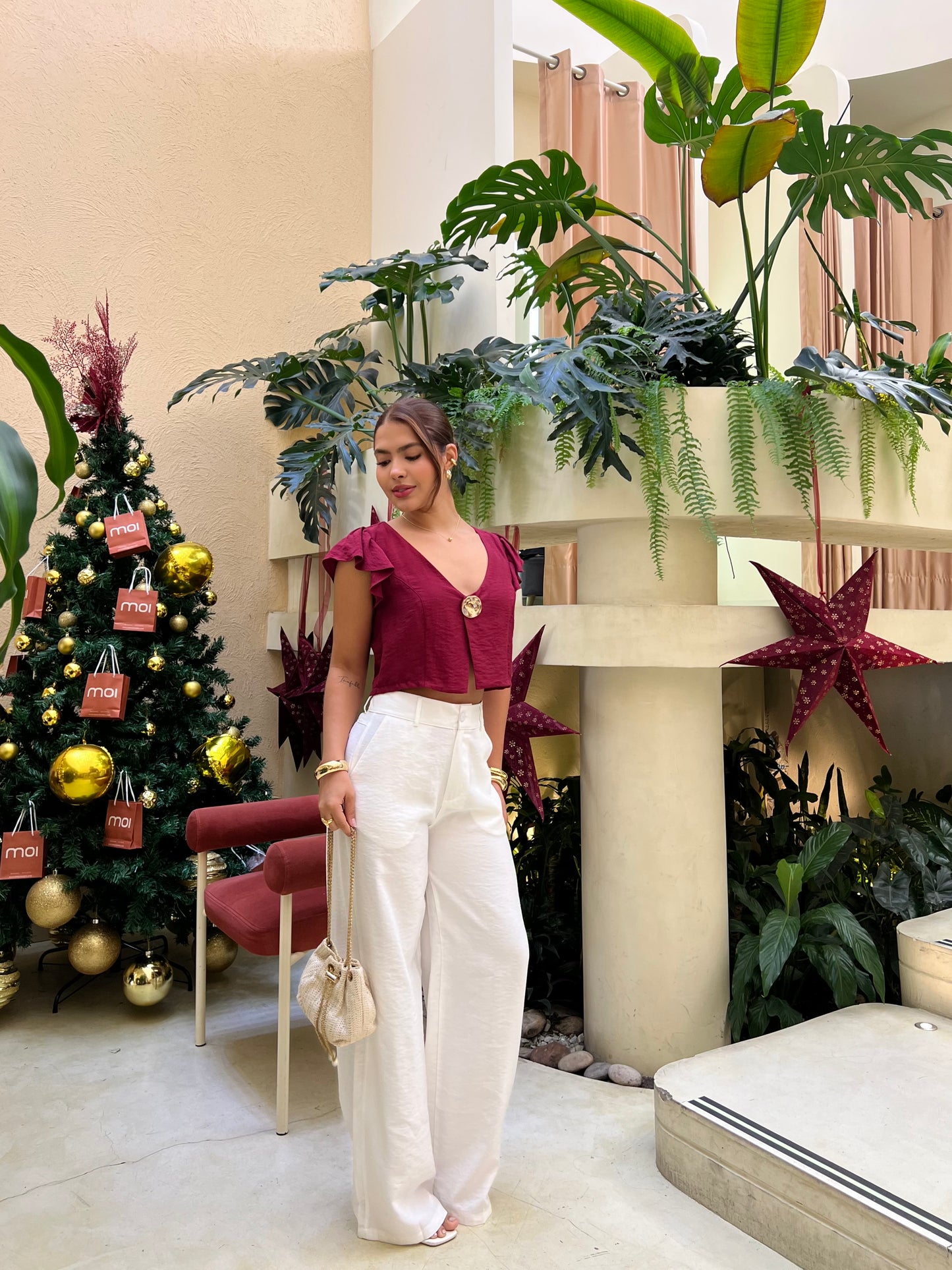 Pantalón Polonia Blanco