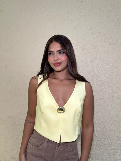 Chaleco Marquesa Amarillo