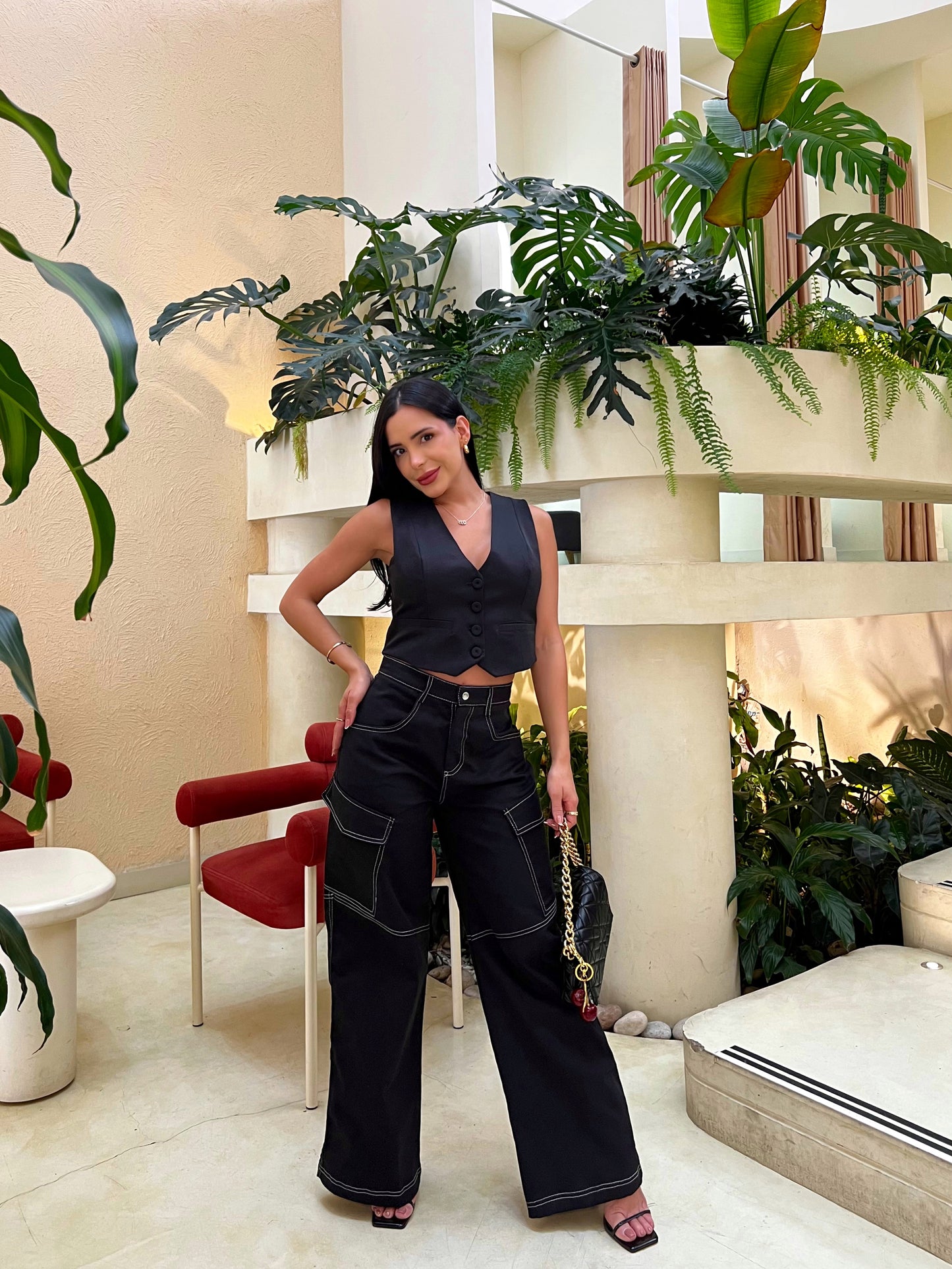 Chaleco Bélgica Negro