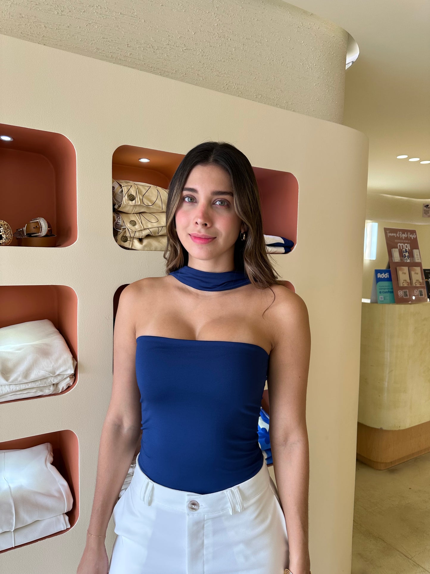 Blusa Zia Azul