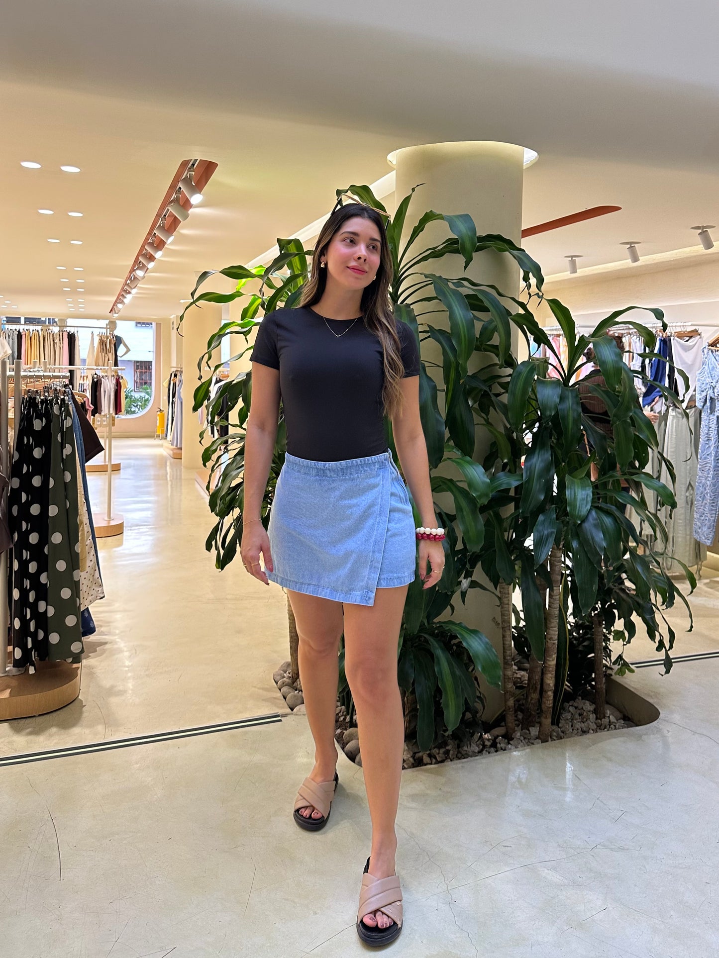 Falda Short Nápoles Clara